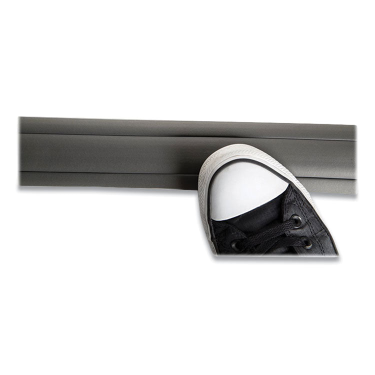 CORD PROTECTOR AND CONCEALER, 2.6" X 5 FT, GRAY