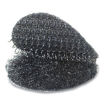 Sticky-Back Fasteners, Removable Adhesive, 0.63" Dia, Black, 75/pack