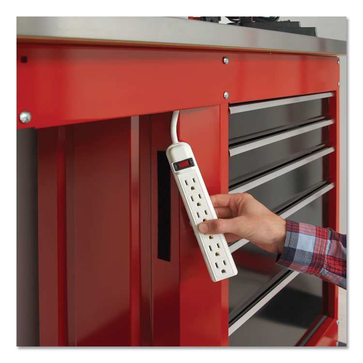 Industrial-Strength Heavy-Duty Fasteners, 2" X 4 Ft, White