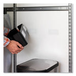 Industrial-Strength Heavy-Duty Fasteners, 2" X 4", White, 2/pack