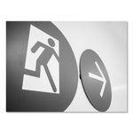 Sticky-Back Fasteners, Removable Adhesive, 0.75" X 30 Ft, Black