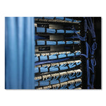 One-Wrap Pre-Cut Standard Ties, 0.75" X 12", Black