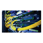 One-Wrap Pre-Cut Thin Ties, 0.5" X 8", Black, 50/pack