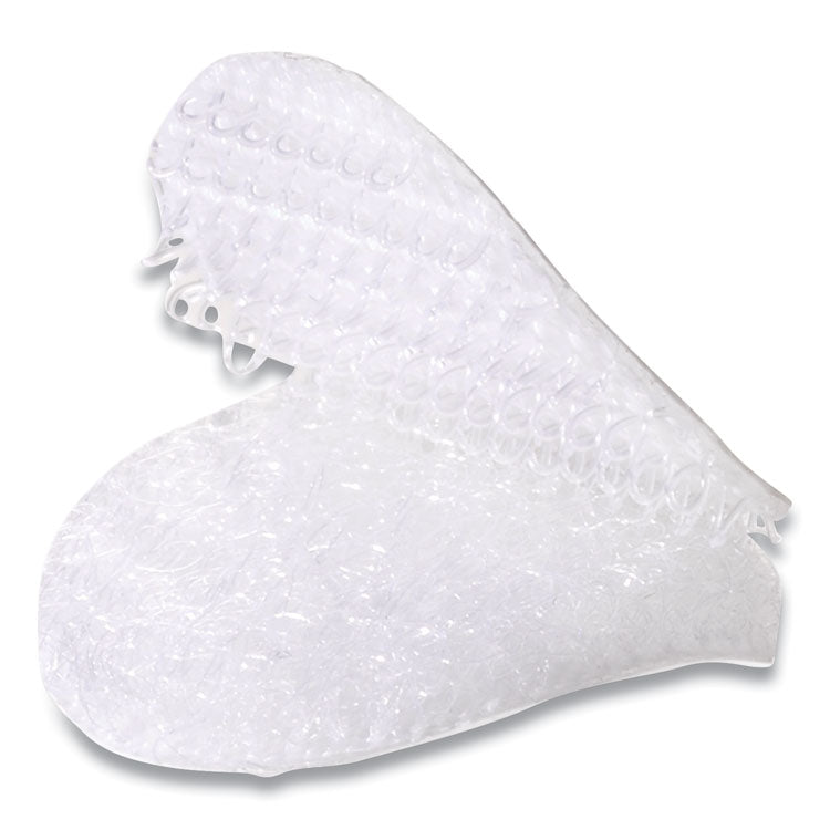 Sticky-Back Fasteners, Removable Adhesive, 0.75" Dia, White, 200/box