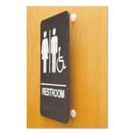 Sticky-Back Fasteners With Dispenser Box, Removable Adhesive, 0.75" Dia, Beige, 200/roll