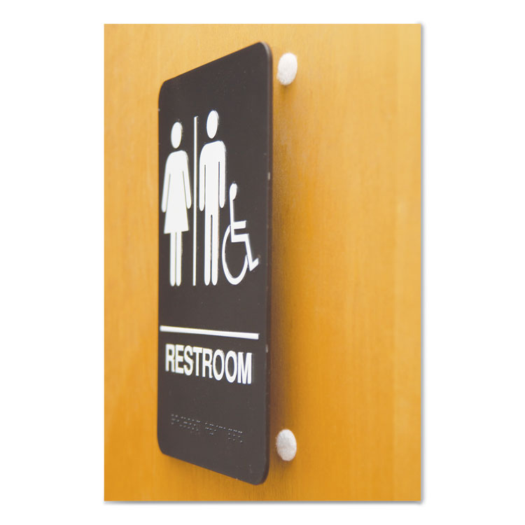 Sticky-Back Fasteners With Dispenser Box, Removable Adhesive, 0.75" Dia, Beige, 200/roll