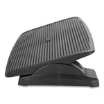 Adjustable Height Ergonomic Footrest, 17.62w x 14d x 3.75h, Black
