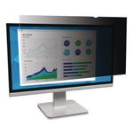 Frameless Blackout Privacy Filter for 22" Widescreen Flat Panel Monitor, 16:10 Aspect Ratio