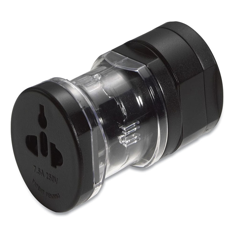 World Traveler AC Power Adapter, 110 V to 250 V, Black