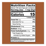 Sugar Free Chocolate Cream Powdered Creamer, 10.2 oz Canister