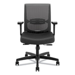 Convergence Mid-Back Task Chair, Synchro-Tilt And Seat Glide, Supports Up To 275 Lb, Black