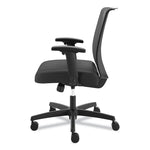 Convergence Mid-Back Task Chair, Swivel-Tilt, Supports Up To 275 Lb, 15.75" To 20.13" Seat Height, Black