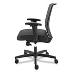Convergence Mid-Back Task Chair, Synchro-Tilt And Seat Glide, Supports Up To 275 Lb, Black