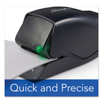 Desktop Cartridge Electric Stapler With Led Guide, 25-Sheet Capacity, Black