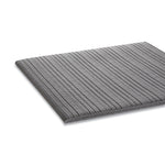 Ribbed Vinyl Anti-Fatigue Mat, 24 X 36, Gray