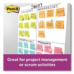 Pads in Energy Boost Collection Colors, 3" x 3", 90 Sheets/Pad, 5 Pads/Pack