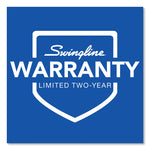 28-Sheet Commercial Electric Two-Hole Punch, Fixed 9/32" Holes, Black/silver