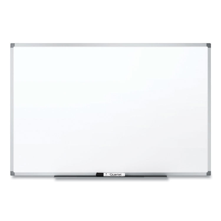 Porcelain Dry Erase Boards, 72" x 48", White Surface, Satin Aluminum Frame