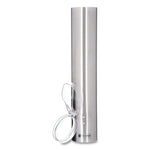 Small Pull-Type Water Cup Dispenser, For 5 Oz Cups, Stainless Steel