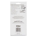 15-Sheet Medium-Duty One-Hole Punch, Diamond Shape, Chrome