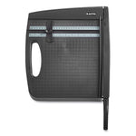 10-Sheet Guillotine Trimmer, 10 Sheets, 12" Cut Length, Plastic Base, 13 X 13