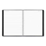 Contemporary Weekly/Monthly Planner, Vertical-Column Format, 11 x 8.25, Graphite Cover, 12-Month (Jan to Dec): 2025