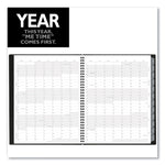 Elevation Academic Weekly/Monthly Planner, 11 x 8.5, Black Cover, 12-Month (July to June): 2024 to 2025