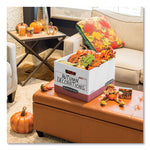 R-Kive Heavy-Duty Storage Boxes, Letter/legal Files, 12.75" X 16.5" X 10.38", White/red, 12/carton