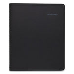 QuickNotes Weekly Block Format Appointment Book, 10 x 8, Black Cover, 12-Month (Jan to Dec): 2025