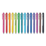 INKJOY GEL PEN, RETRACTABLE, FINE 0.5 MM, ASSORTED INK AND BARREL COLORS, 14/PACK