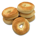 Fresh Plain Bagels, 6/Carton