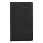 DayMinder Weekly Pocket Planner, 6 x 3.5, Black Cover, 12-Month (Jan to Dec): 2025