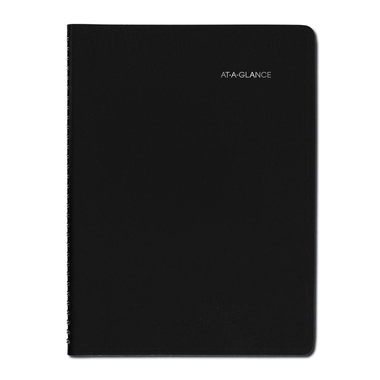 DayMinder Weekly Appointment Book, Vertical-Column Format, 11 x 8, Black Cover, 12-Month (Jan to Dec): 2025