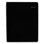DayMinder Four-Person Group Daily Appointment Book, 11 x 8, Black Cover, 12-Month (Jan to Dec): 2025