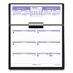 Flip-A-Week Desk Calendar and Base, 7 x 5.5, White Sheets, 12-Month (Jan to Dec): 2025