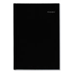 DayMinder Hard-Cover Monthly Planner, Ruled Blocks, 11.75 x 8, Black Cover, 14-Month: Dec 2024 to Jan 2026