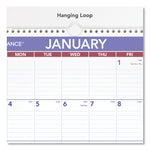 Erasable Wall Calendar, 12 x 17, White Sheets, 12-Month (Jan to Dec): 2025