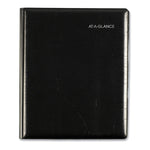 DayMinder Executive Weekly/Monthly Refillable Planner, 8.75 x 7, Black Cover, 12-Month (Jan to Dec): 2025
