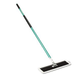 Easy Scrub Flat Mop Tool, 16" Wide Microfiber Head, 54" Green Aluminum Handle