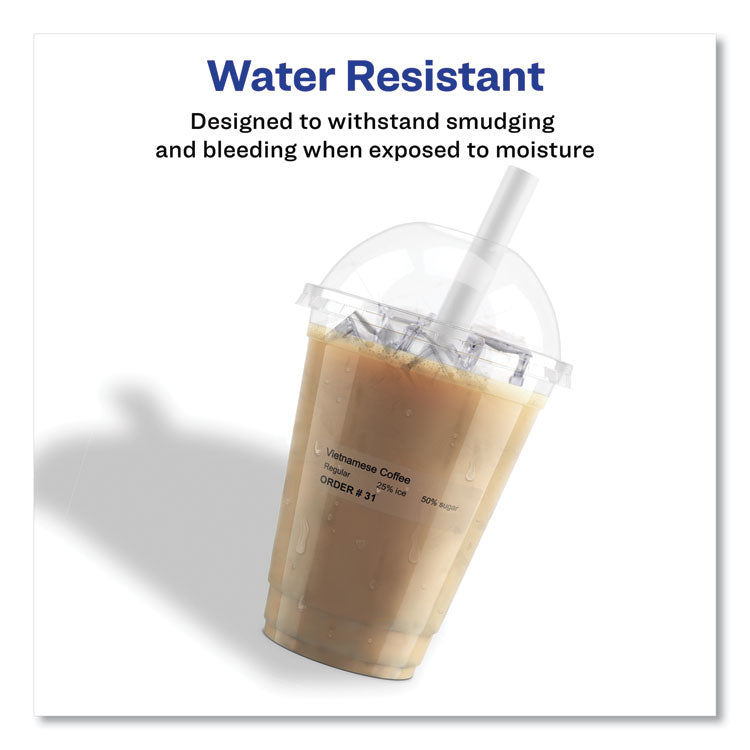 Thermal Printer Labels, Thermal Printers, 1.13 X 3.5, Clear, 120/roll, 1 Roll/pack