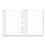 Lined Notes Pages for Planners/Organizers, 8.5 x 5.5, White Sheets, Undated, 30 Sheets