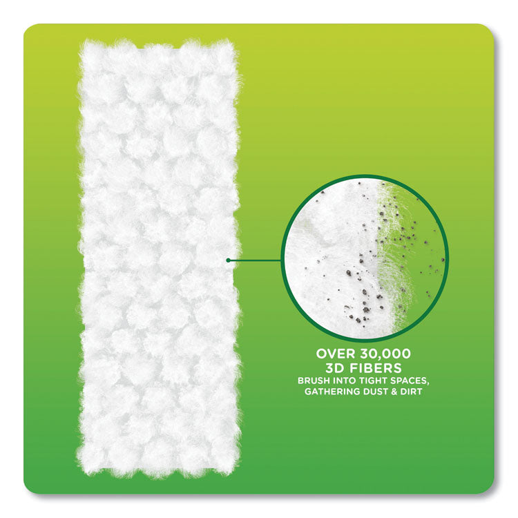 Heavy-Duty Dry Refill Cloths, White, 11 x 8.5, 32/Pack