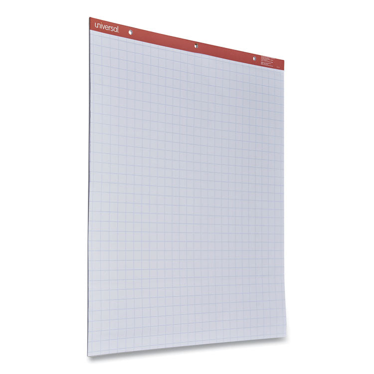 Easel Pads/Flip Charts, Quadrille Rule (1 sq/in), 27 x 34, White, 50 Sheets, 2/Carton