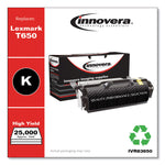Remanufactured Black Toner, Replacement for T650H21A, 25,000 Page-Yield