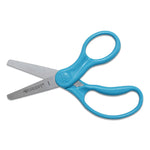 For Kids Scissors, Rounded Tip, 5" Long, 1.75" Cut Length, Straight Handle, Randomly Assorted Handle Color