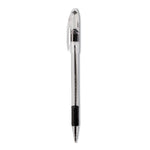 R.s.v.p. Ballpoint Pen, Stick, Fine 0.7 Mm, Black Ink, Clear/black Barrel, Dozen