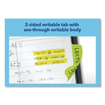 Ultra Tabs Repositionable Tabs, Standard: 2" x 1.5", 1/5-Cut, Assorted Colors (Blue, Green and Red), 24/Pack