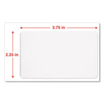 Laminating Pouches, 5 Mil, 3.75" X 2.25", Gloss Clear, 100/box