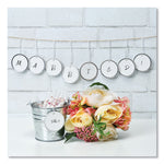 Heavyweight Stock Metal Rim Tags, 2.25" dia, White, 500/Box