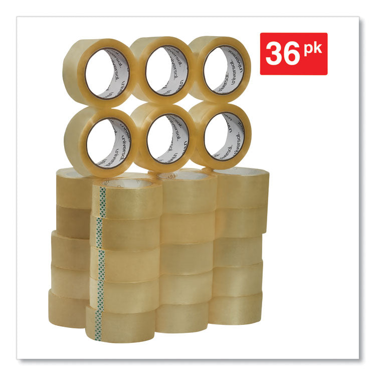 Heavy-Duty Box Sealing Tape, 3" Core, 1.88" x 54.6 yds, Clear, 36/Carton